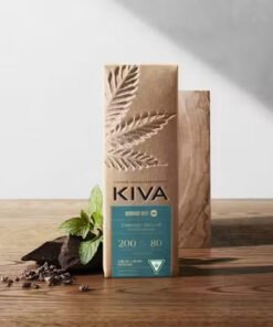 Kiva CBN Midnight Mint Dark Chocolate Bar