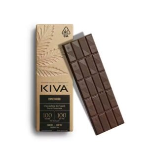 Kiva 1:1 CBD:THC Espresso Dark Chocolate Bar