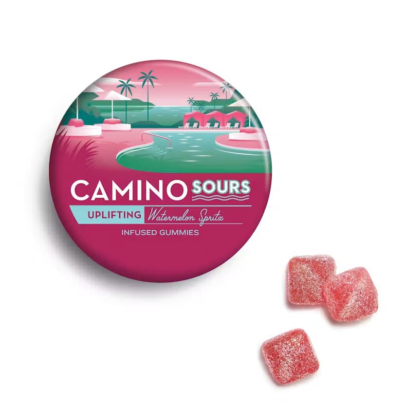 Camino Sour Watermelon Spritz Gummies (Sour)