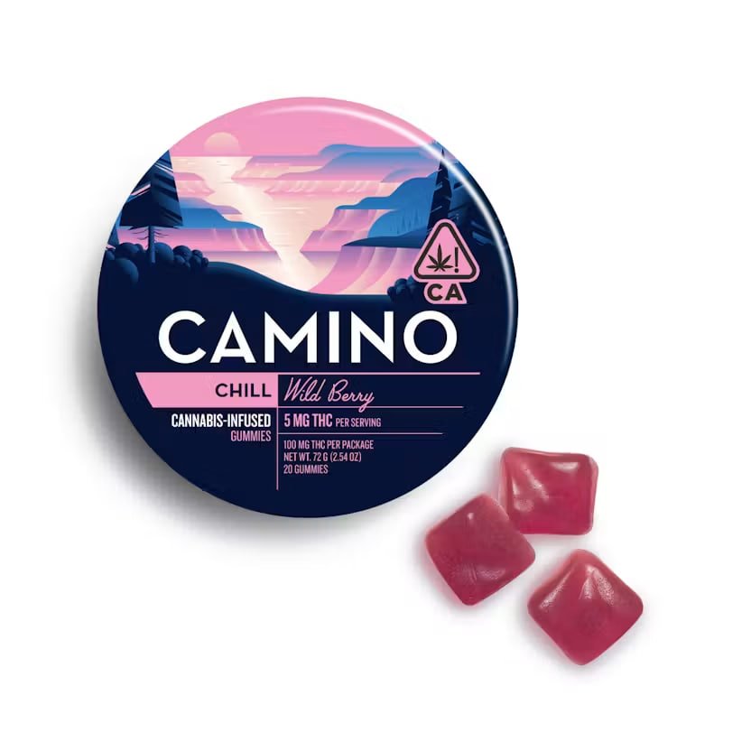 Camino Wild Berry Chill Gummies