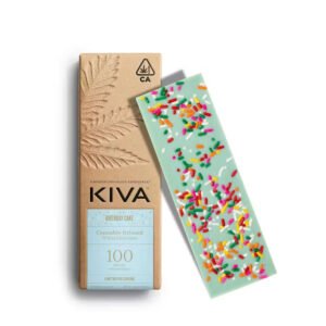 Kiva Birthday Cake White Chocolate Bar
