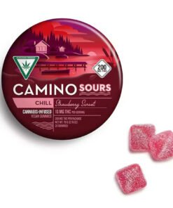Camino Sour Strawberry Sunset Gummies