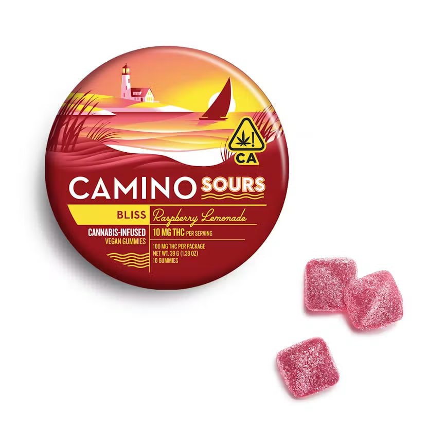 Camino Sour Raspberry Lemonade Gummies