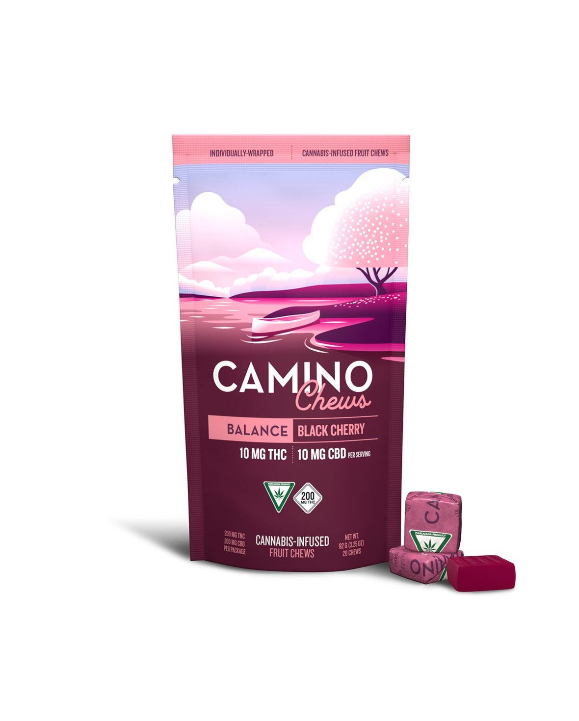 Camino Black Cherry Balance Fruit Chews