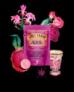Lost Farm Dragonfruit Triple Burger