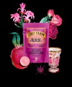 Lost Farm Dragonfruit Triple Burger