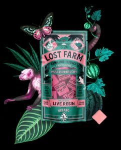 Lost Farm Watermelon Gelato Live Resin Chews